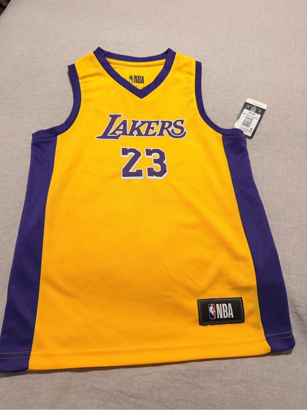 NBA Lebron James Los Angeles Lakers Kids Jersey